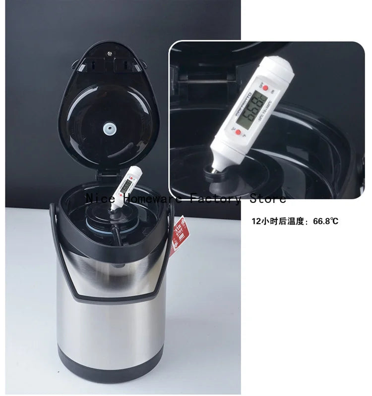 Stainless steel hot water bottle thermos vacuum insulation warm pot Inox Coffee Carafe Thermal Termo para mate carrafa termica