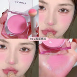 1PC Blush Makeup Palette Cute 7 Color Mineral Powder Blue Pink Rouge Long Lasting Natural Cheek Tint Waterproof Blusher Cosmetic