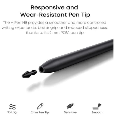 CHUWI H8 Stylus Pen for Touch Screens, Universal Active Stylus Pen for Hipad XPro, Hipad Max, UBook X, FreeBook, MiniBook X, iOS