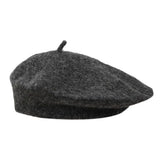 Fashion Warm Winter Wool Berets Hat Retro Solid Color French Artist Hat All Matched Elegant Plain Cap Lady