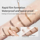 Lápis de sobrancelha de duas garfos, à prova d'água, sem manchas, delineador líquido extremamente fino, não desbota, lápis de sobrancelha tridimensional