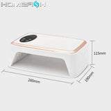 380W Professional Nail Dryer 90 LEDs UV Lamp for Curing All Gel Nail Polish Motion Sensing Manicure Pedicure
