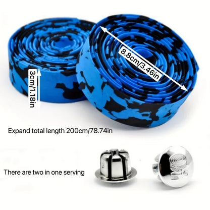 Camouflage Bicycle Straps Road Bike Straps Bend Handle Straps Bike Handlebar Tape Bicycle Accessories Outdoor Sports Cycling