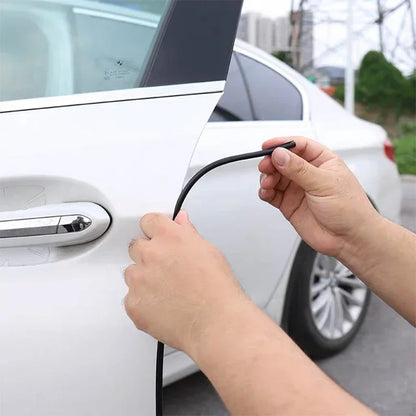 5m transparente borda da porta do carro pvc protetor de riscos tiras carro anti-colisão tira de vedação porta anti-risco tira transparente