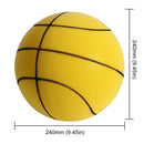 18/21/24 Solid Silent Basketball Kid Indoor Silent Sponge Elastic Little Leather Ball Lightweight 3/5/7 Inch Children Sports Toy