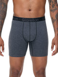 5pcs Set Mid-Long Cotton Boxer Shorts Men Underwear Male Underpants for Men Homme Boxershorts Slips Soft Panties Brand Briefs
