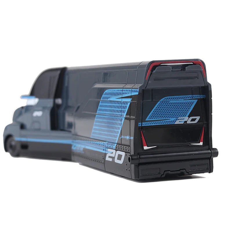 Disney Pixar Cars 2 3 Toys Lightning McQueen Truck Jackson Storm Uncle Mack 1:55 Diecast lorry trailer Model Child kids Gift