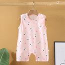New 2025 Soft and Lightweight Cotton Baby Crawling Clothes for Boys Girls Aged 1-20 Months Children Romper Kids Homewear