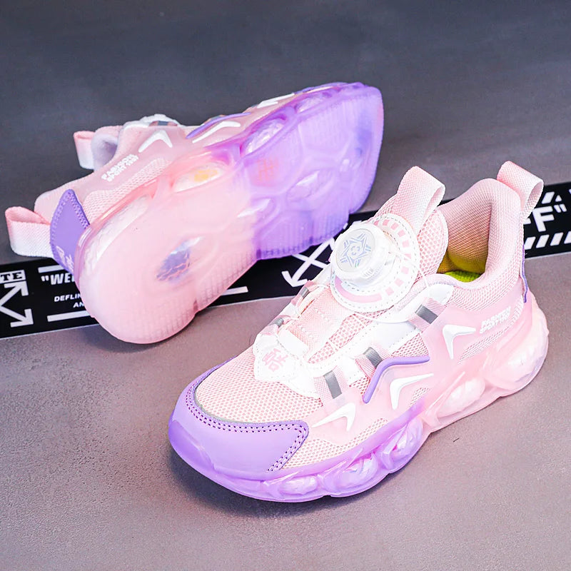 Children's Sneakers Casual Mesh Breathable Flat Walking Shoes Fashion 2024 Trendy Girls Tennis Shoes Kids Sports Shoes for Boy