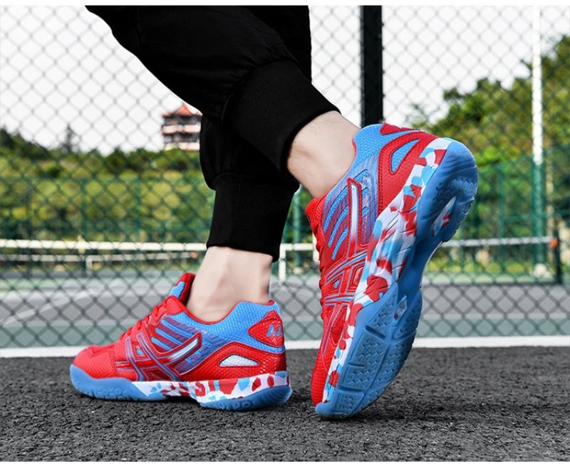 Badminton Shoes For Men And Women Lightweight Breathable Non-Slip Wear-Resistant Table Tennis Indoor Tennis Sports Shoes
