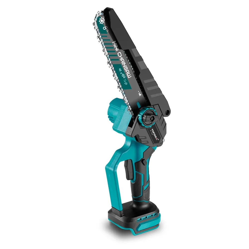 YOFIDRA Brushless 8 inch Electric Pruning Saw Cordless Chainsaw Rechargeable Woodworking Saw Power Tool For Makita 18V Battery