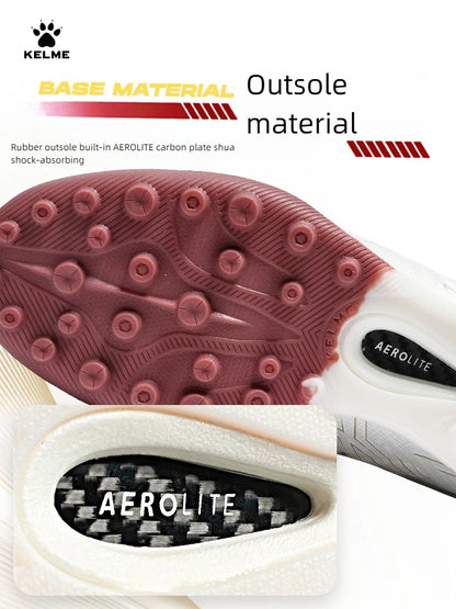 Botas de fútbol KELME para adultos, botas de fútbol sala, césped artificial, placa de carbono profesional TF, botas de fútbol para entrenamiento de partidos