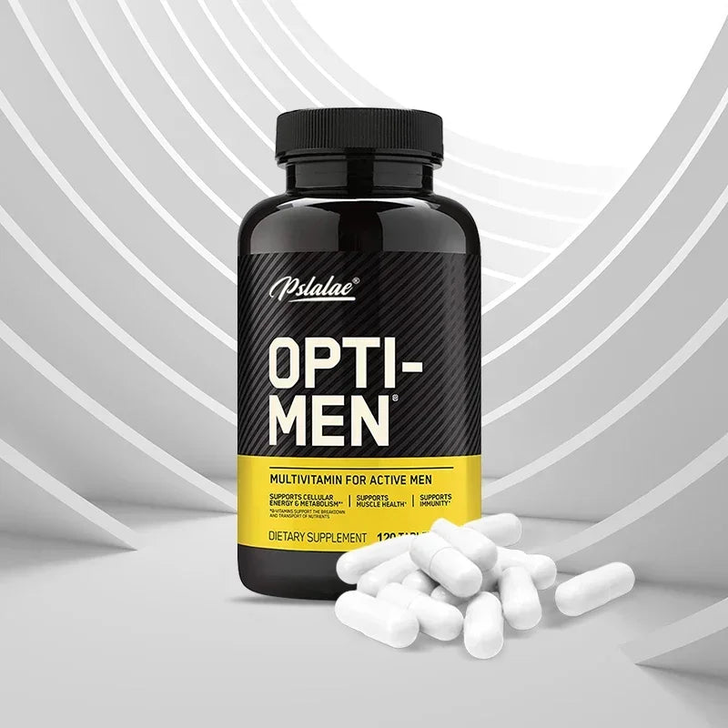 Opti-Men, Vitamin C, Zinc & Vitamins D, E, B12, for Immune Support Supplement, Men's Daily MultivitaminSupplement
