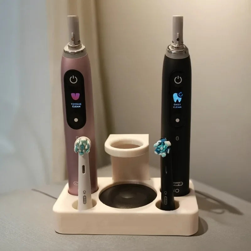 Suporte de Parede Adesivo para Carregador Circular de Escova Elétrica Oral-B iO