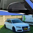 1 par de tapas de espejo retrovisor estilo bocina lateral adicionales para Audi A4 S4 A5 S5 B8 8K A6 S6 4F C6, A8 S8 D3, Q3 SQ3 2012-2015 A3 8P