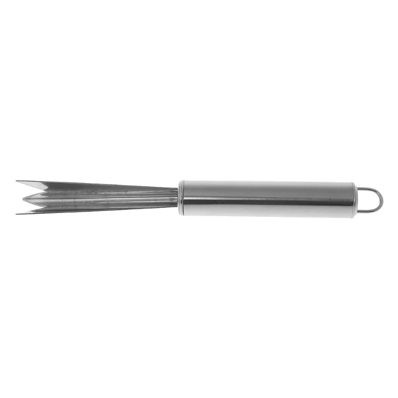 Descascador abacaxi aço inoxidável, removedor frutas, cortador olhos, ferramentas cozinha