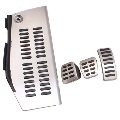 Stainless Steel Car Pedal Foot Gas Rest Pedals Plate Cover for Volkswagen Polo /VW Golf 4 /Bora /Beetle /RSi GTI R32 /Audi A3