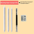 Blending Stumps and Tortillions Paper Art Blenders Sandpaper Pencil Sharpener Pointer for Artist Charcoal Sketch Drawing Tools