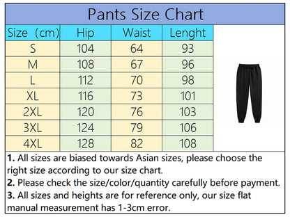 Mens Sweatpants Fashion City Print Versatile Gym Jogging Pants HotSales Soft Sports Casual Trousers High Quality Trend Man Pants