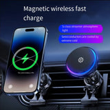 New X82 Cell Phone Radiator Semiconductor Cooling Wireless Charging Electromagnetic Suction Car Bracket Cooling Device