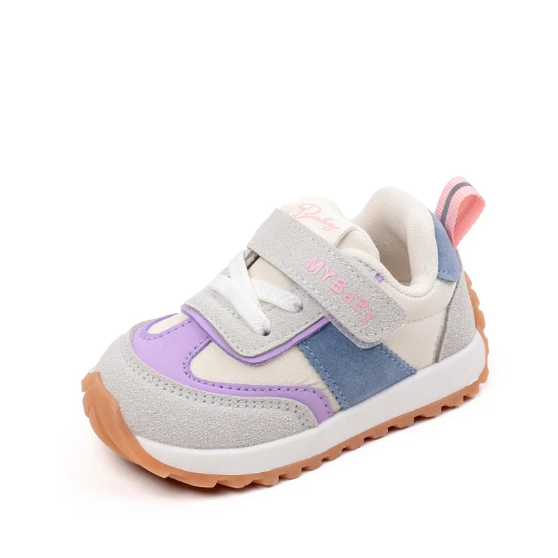 Zapatos deportivos informales de primavera y otoño para niños, de alta calidad, antideslizantes, para caminar, bonitos, BM16