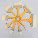 5PCS Multifunction Plastic Handle Paint Brushes for Wall and Furniture Paint Tool Set Painting Brushes Artist Paint Brushes