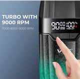 VGR Professional Hair Trimmer 9000 RPM Cordless Hair Clipper Rechargeable Hair Trimmer Metal Trim