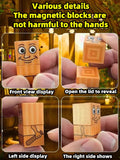 AI character magnetic building blocks Tung Tung tung sahur assembly building blocks character building blocks tabletop game