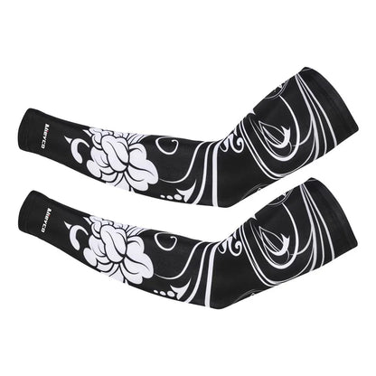 Breathable Quick Dry Oversleeve Women Cycling Arm Warmers Bicycle Covers Cuff UV Protection Men Running Sports Climb Arm Sleeves