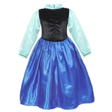 Snow Queen Elsa Dresses for Girls Costumes Kids Cosplay Halloween Princess Children Gowns Clothing Party Dresses Outfits 2-10Yrs