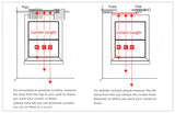 Broad Striped Sheer Curtains for Bedroom Living Room Beige Tulle Curtains for the Room Kitchen Window Treatments Drapes