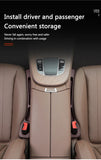 2pcs Car Seat Gap Filler Organizer Waterproof Car Seat Gap Plug Strip with 2 Grooves Seat Gap Storage Auto Interior Accessories