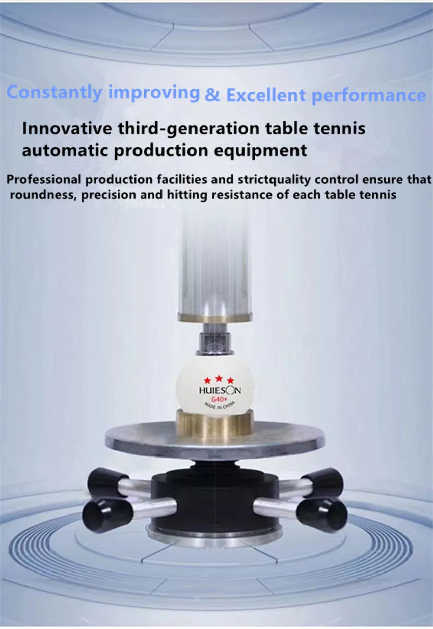 Huieson 50/100 PCS High Quality Ping Pong Balls International Standard Table Tennis Balls  For Competition And Training