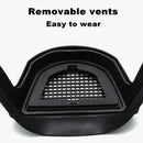 Protector facial transparente para cocina, protección para la cara, antivaho, a prueba de salpicaduras de aceite, para el hogar