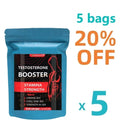 Testosterone Booster Transdermal Patches For Men, Increase Strength, Stamina, Energy, 30 Patches/bag