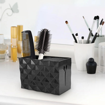 Caja de almacenamiento para cepillos y peines de salón, soporte para accesorios de peluquería 