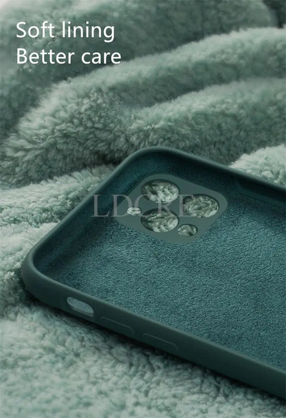 For Xiaomi Redmi Note 13 Case Liquid Silicone Cover Redmi Note 13 Pro Plus Case TPU Protective Phone Case Redmi Note 13 Cover