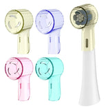 Kit com 2 ou 4 capas protetoras contra poeira para cabeças de escova de dentes elétrica, compatíveis com as linhas Braun Oral-B e iO.