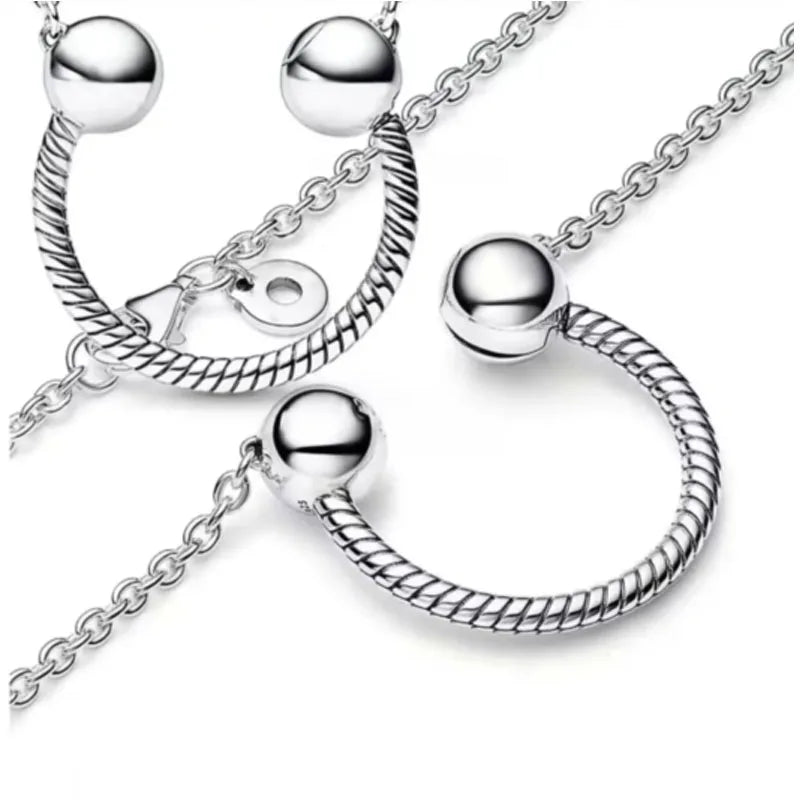 Novo amor coração zircão pingente colar original pandora diy feminino chaveiro jóias decoração pulseira acessórios charme contas