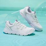 Xtep Women's Running Shoes Wear-resistant Casual Sports Shoes For Women Winter Tennis Female Sneakers White 879318110073
