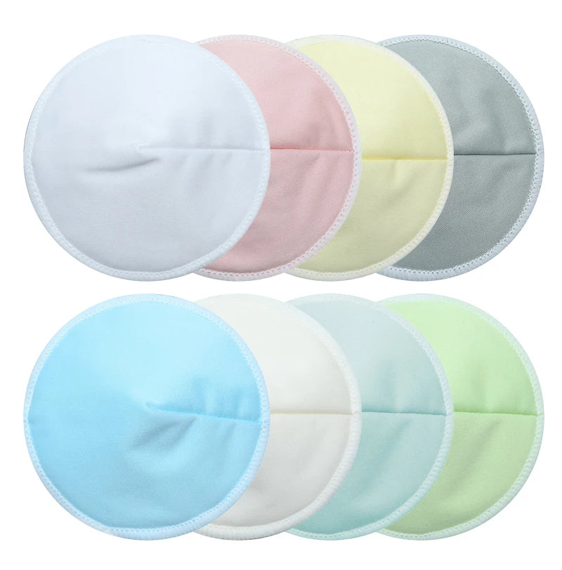 1 par = 2 protectores de lactancia de fibra de tres capas, ultrafinos, impermeables y transpirables, antidesbordamiento, para maternidad y alimentación del bebé.