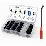 800pcs-100Pcs Car Fastener Clip Kit Fender Rivet Plastic Clips Auto Body Push Retainer Pin Rivet Bumper Door Trim Panel Repair