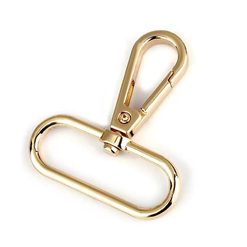 5pcs Metal Bags Strap Buckles Lobster Clasp Collar Carabiner Snap Hook DIY KeyChain Bag Part Accessories 1.6/2/2.5/3.2/3.5cm