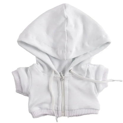 For Labubu Casual Sweatsuit Set Comfy Clothes for Labubu 15/17cm Dolls Featuring Ribbed Hem Details Fashion Doll Accessories