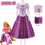 Movie Rapunzel Cosplay Costume Tangled The Series Flynn Rider Cosplay Suits Rapunzel Dress Halloween For Adult Women Men Party