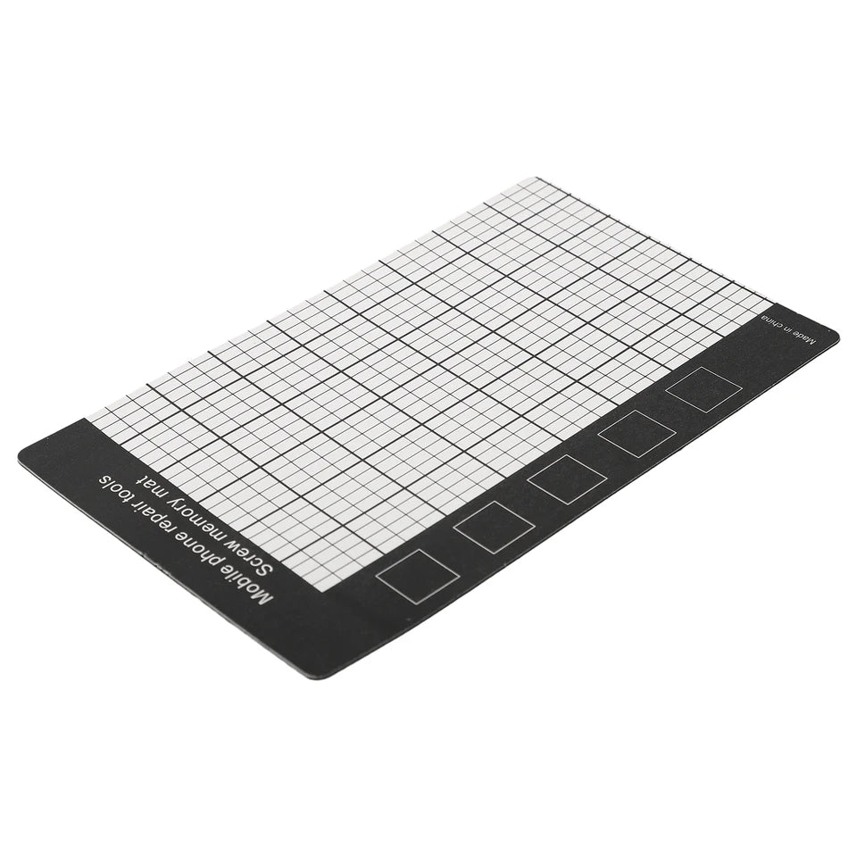 Magnetic Screw Mat for Mobile Phone Repair, Working Memory Pad, Repair Tools, Placemat, Magnetic Pad, 145mm×90mm, 1PC 