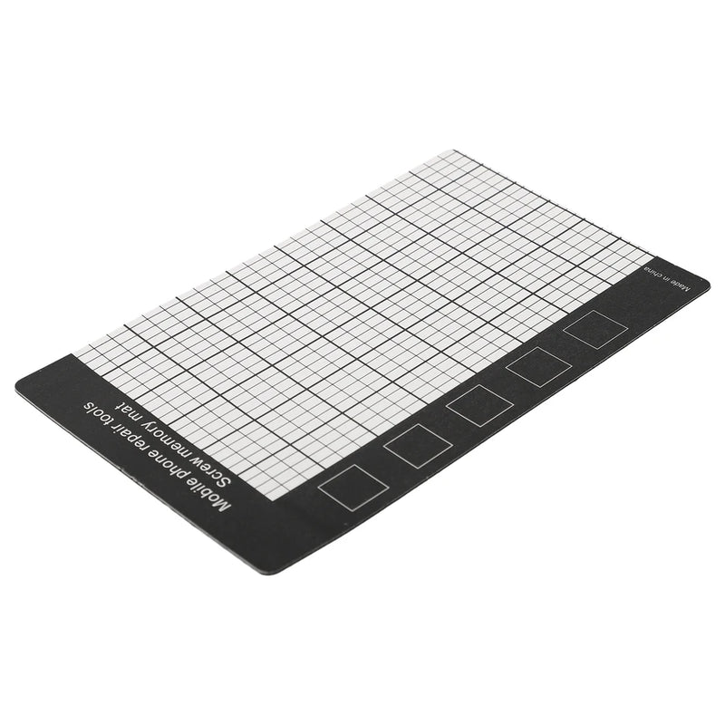 Tapete de Parafuso Magnético para Reparação de Telemóveis, Working Memory Pad, Ferramentas de Reparação, Placemat, Almofada Magnética, 145mm × 90mm, 1PC