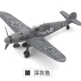 1/48 Scale WWII AirForce P-40 Tomahawk Military Flying Tigers P51 MUSTANG F4U BF109 Fighter Model Collection DIY Puzzle Toys