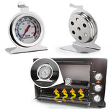 Universal Baking Food Meat Temperature Stainless Steel Oven Thermometer Gauge Microwave Cooker BBQ Temperature Measure Instrument