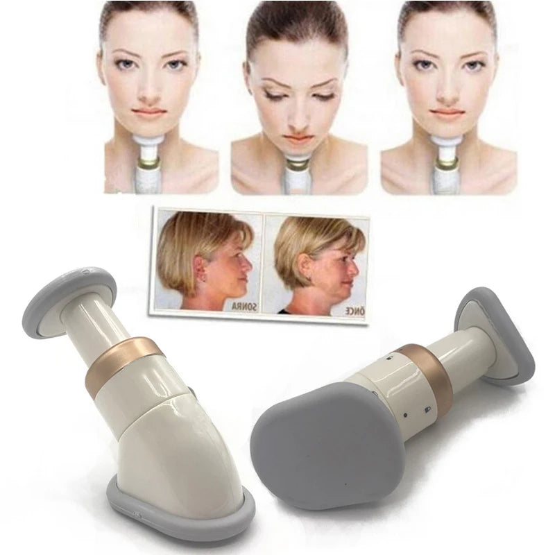 Double Thin Wrinkle Removal Jaw Body Massager Chin Massage Delicate Neck Slimmer Neckline Exerciser Reduce Health Massage Gun